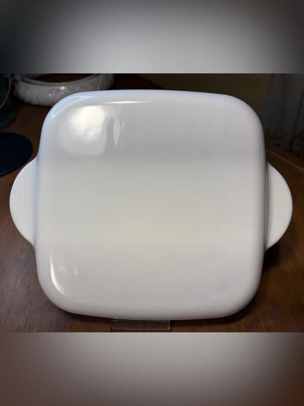 Vintage Corning Ware MR-3 Rack Microwave Bacon Browning Dish 23x23cm 9